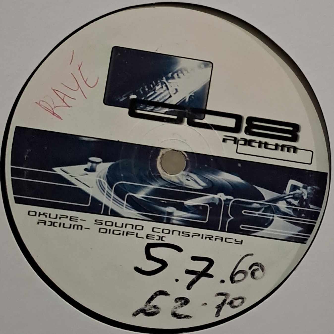 Axium 08 - vinyle freetekno